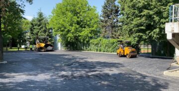 Parcare de 2.100 de mp, reabilitată la Sala Sporturilor, lângă noua zonă de agrement