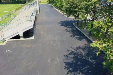 Noua parcare publică de la Sala Sporturilor, cu o suprafață de 2.100 de mp