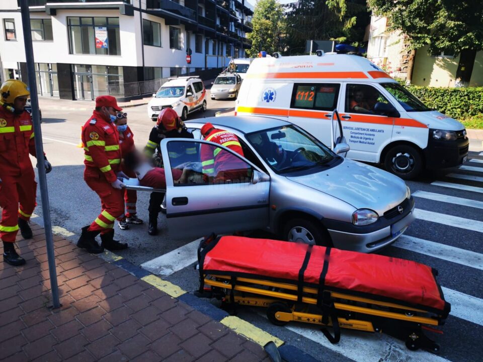 Carambol cu trei mașini implicate în zona Balada