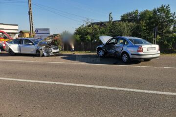 Accidentul a avut loc joi după-amiază, la Sasca Nouă