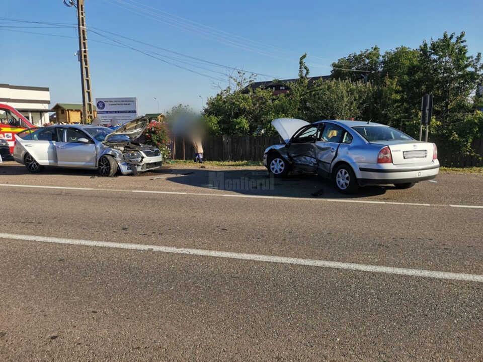 Accidentul a avut loc joi după-amiază, la Sasca Nouă