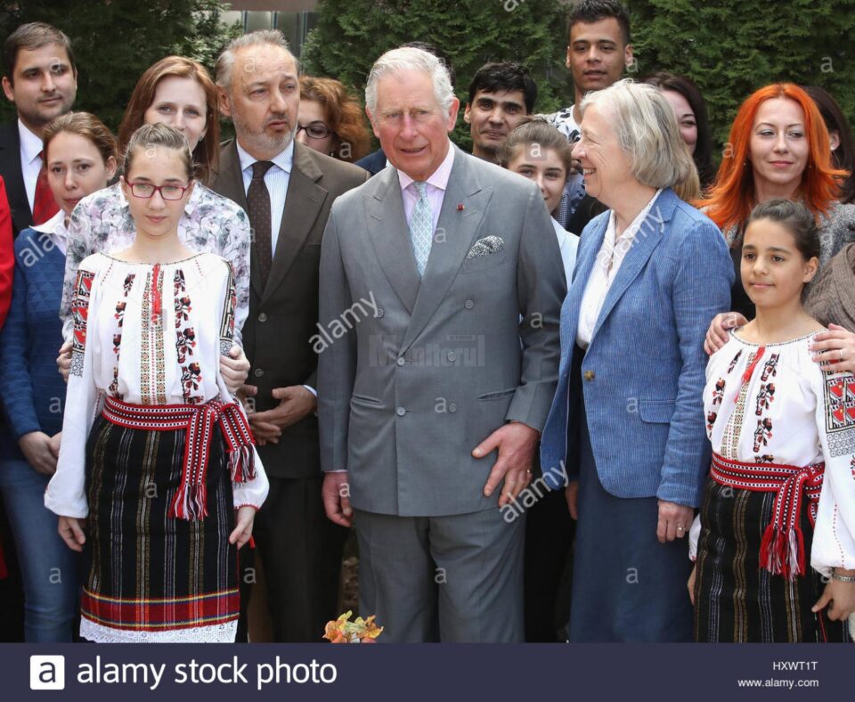 Jane Nicholson alături prințul Charles al Marii Britanii