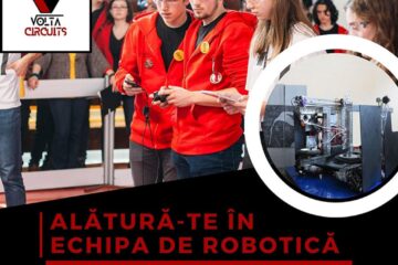 Școală de robotică - școală de vară, în luna august, la Colegiul Național „Petru Rareș”