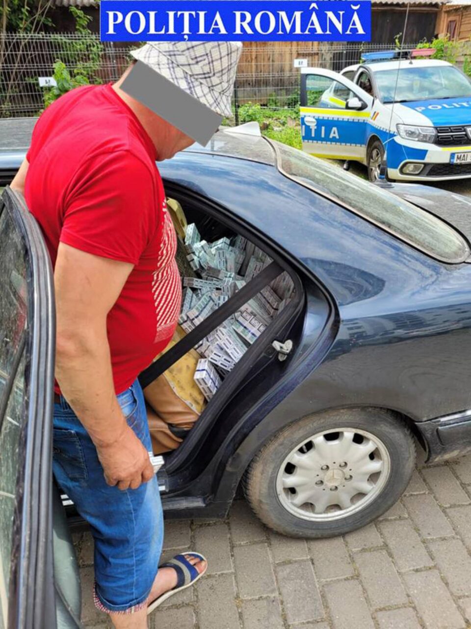 Bărbatul din Grănicești și țigările transportate