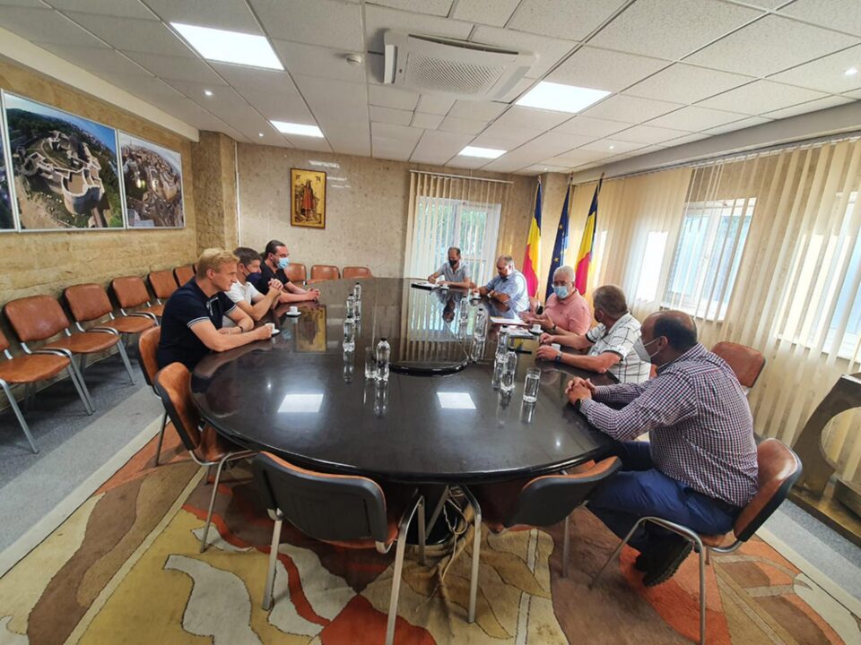 Discuții privind termoficarea Sucevei, purtate de primarul Ion Lungu cu reprezentanții societăților Bioenergy și Thermonet