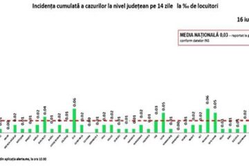 Incidența cazurilor