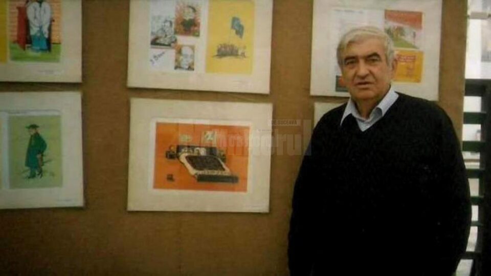Maestrul Viorel Corodescu-COV, sărbătorit la împlinirea vârstei de 75 de ani, din care mai bine de 50 de ani au fost „în slujba umorului desenat”