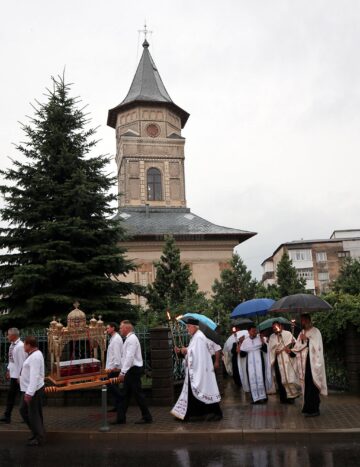 Procesiune religioasă de Sf. Ilie la Fălticeni