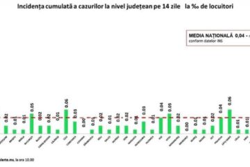 Incidența cazurilor