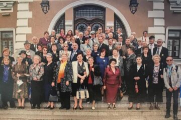 O întâlnire a promoției 1966 la Fălticeni, în cursul anilor trecuți