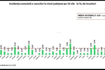 Incidența cazurilor