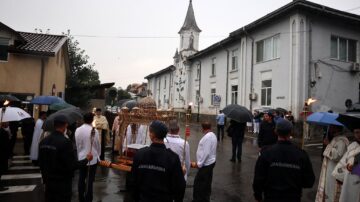 Procesiune religioasă de Sf. Ilie la Fălticeni