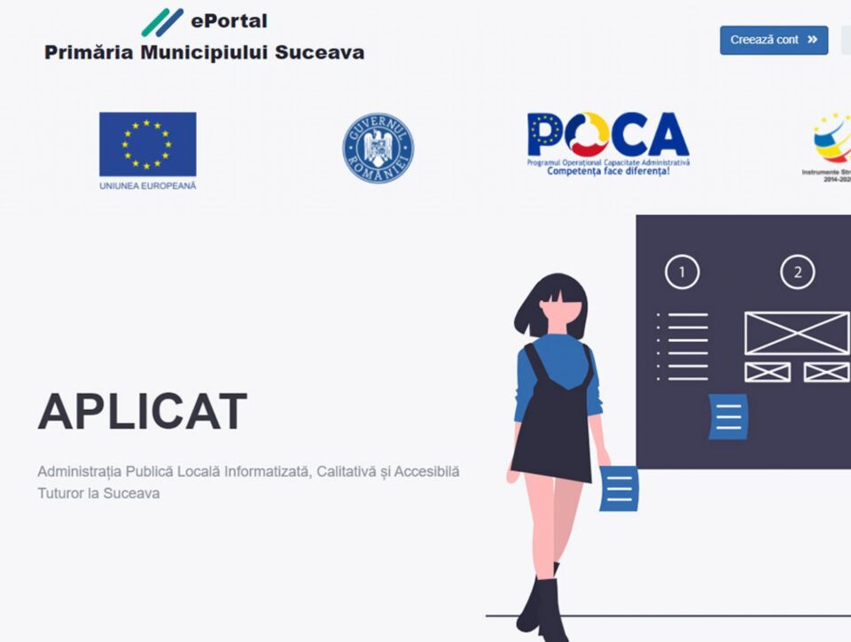 Proiectul APLICAT, implementat la Primăria Suceava