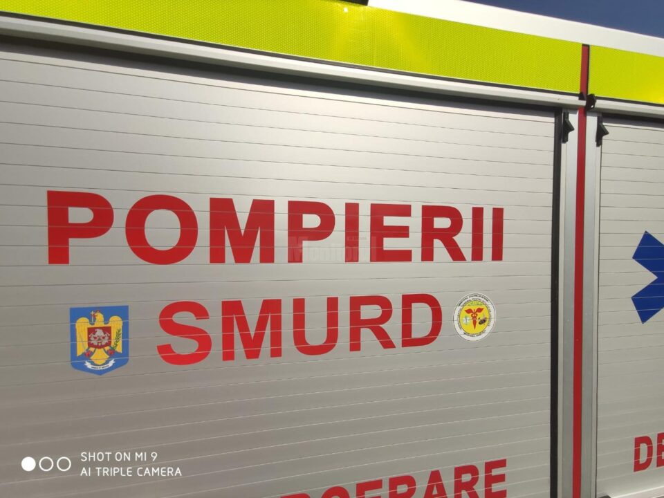 Pompierii au răspuns la un apel de urgență