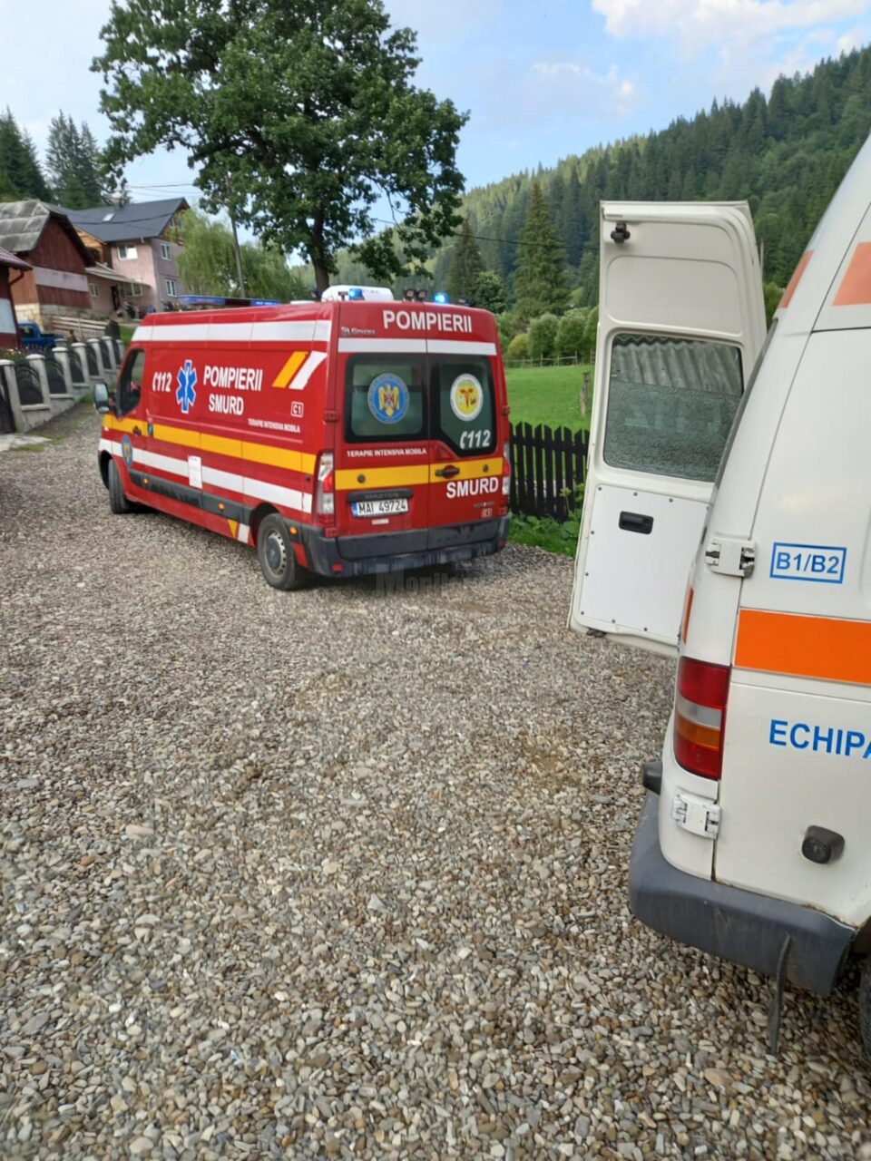Intervenția pentru salvarea bărbatului și a fiului său, ambii loviți de trăsnet Intervenția pentru salvarea bărbatului și a fiului său, ambii loviți de trăsnet