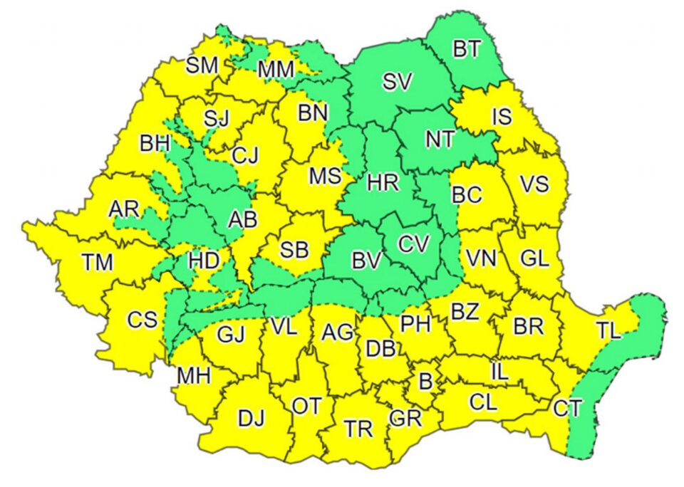 Val de căldură și chiar caniculă, în întreaga țara