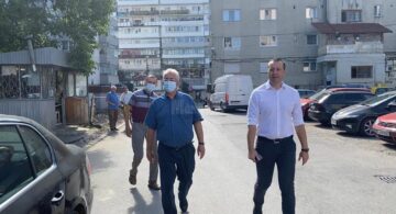 Parcare de reședință reabilitată și extinsă, în cartierul George Enescu