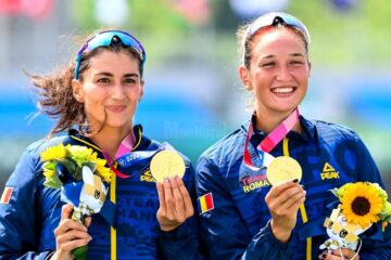 Nicoleta-Ancuta Bodnar si Simona Radis au devenit campioane olimpice. Foto Profimedia