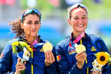 Nicoleta-Ancuța Bodnar si Simona Radiș au devenit campioane olimpice. Foto Profimedia
