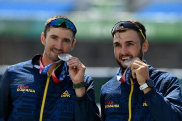 Marius Cozmiuc și Ciprian Tudosă au devenit vicecampioni olimpici. Foto fanatik.ro