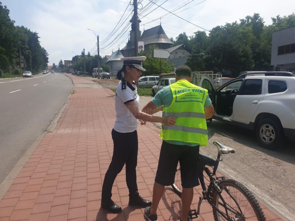 actiune biciclisti