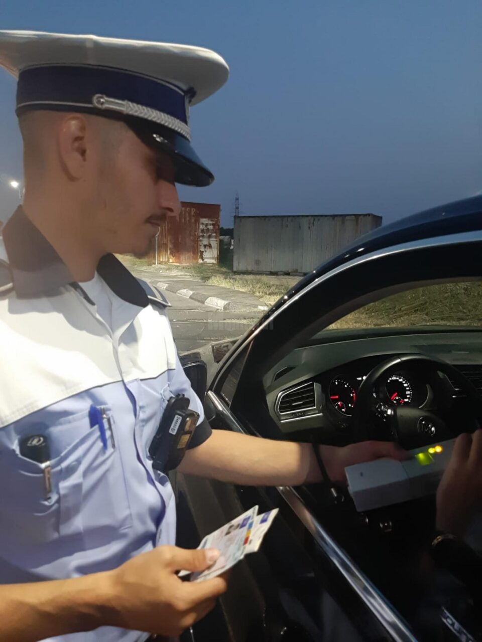 actiune control politisti