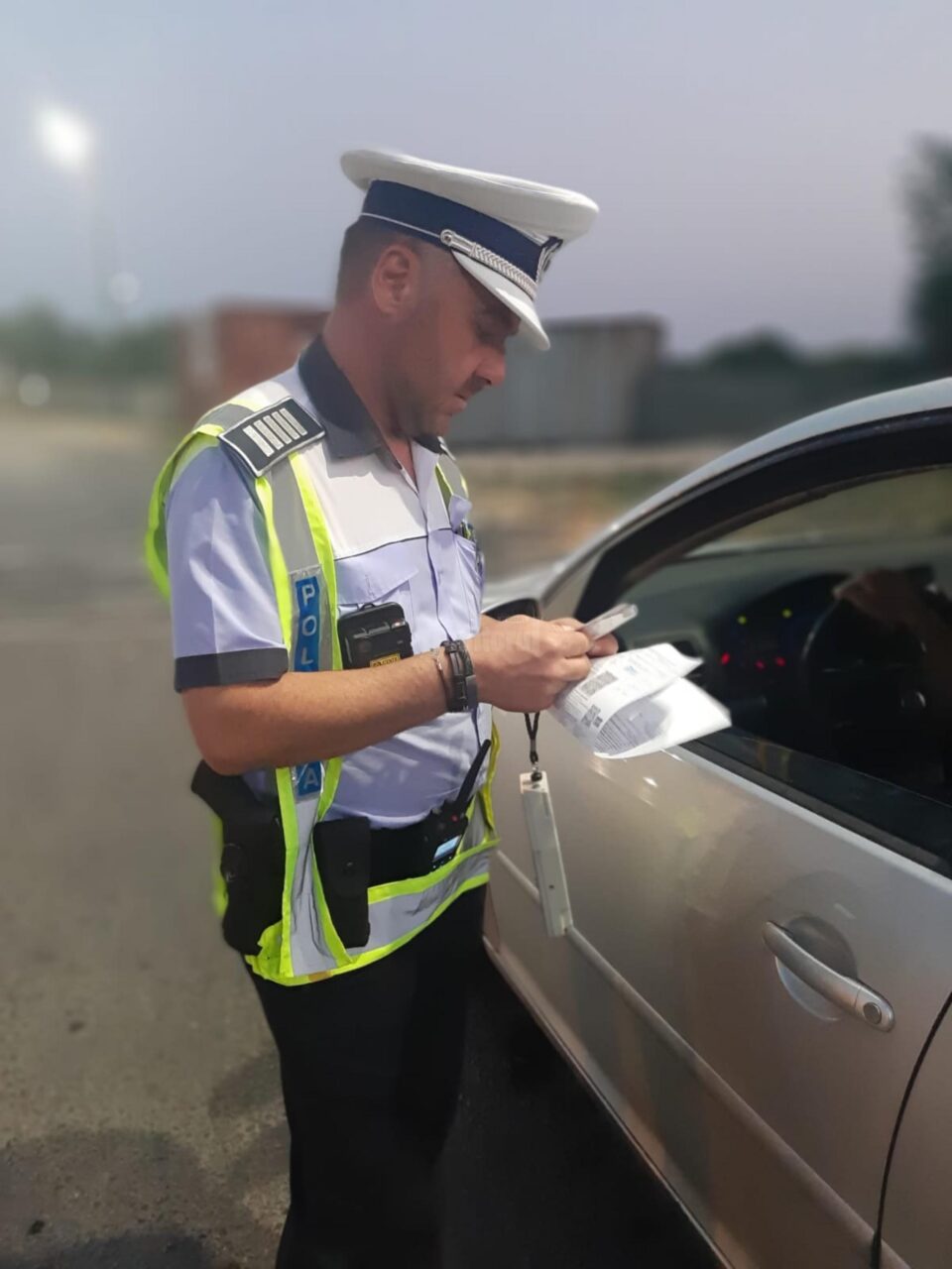 actiune control politisti