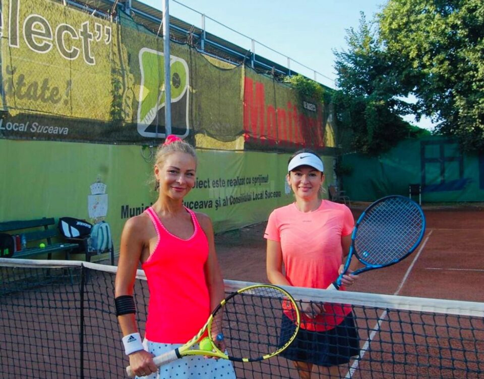 Laura Cârligeanu și Alexandra Nițu s-au întâlnit în cadrul întrecerii feminine
