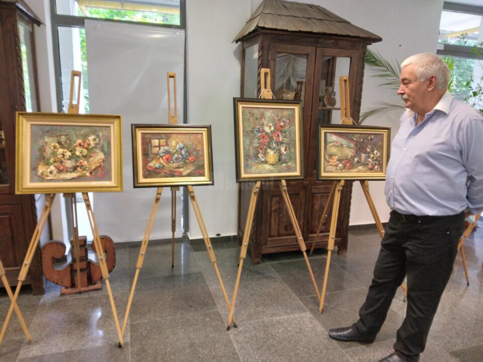30 de lucrări semnate de Iosif Csukat, „senior al artelor plastice bucovinene”, pot fi admirate la Centrul Cultural Bucovina