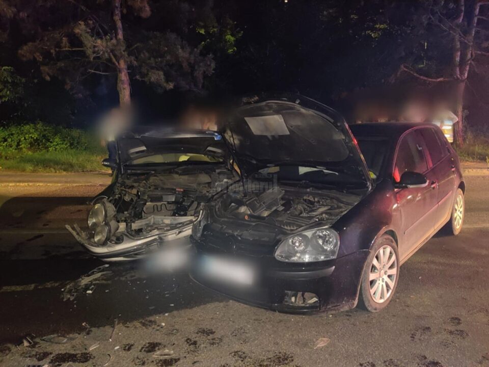 Șapte persoane implicate într-un accident pe Serpentine