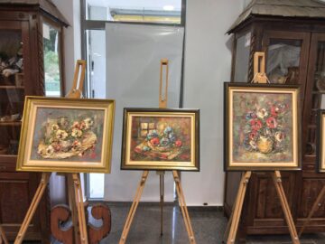 30 de lucrări semnate de Iosif Csukat, „senior al artelor plastice bucovinene”, pot fi admirate la Centrul Cultural Bucovina