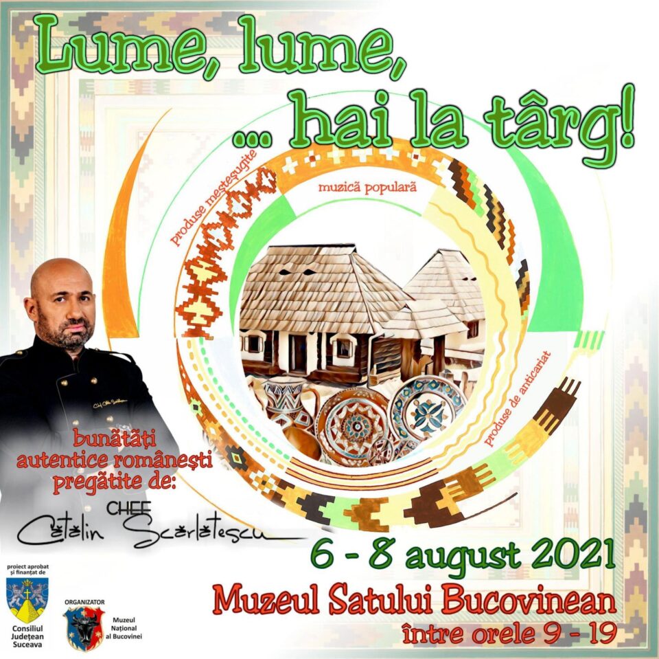 Meșteri și creatori populari, prezenți pentru trei zile la Muzeul Satului Bucovinean Meșteri și creatori populari, prezenți pentru trei zile la Muzeul Satului Bucovinean