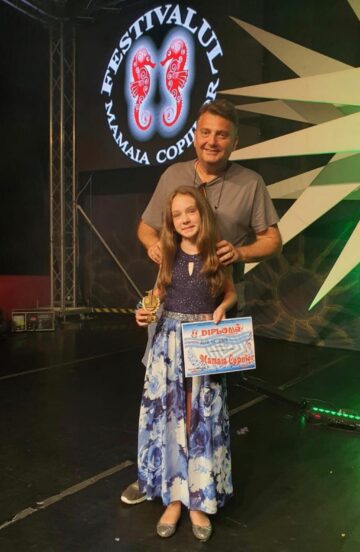 Simina – Ruxandra Ghioc împreună cu compozitorul Mihai Alexandru