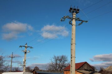 Alimentarea cu energie electrica a fost afectata de furtuna