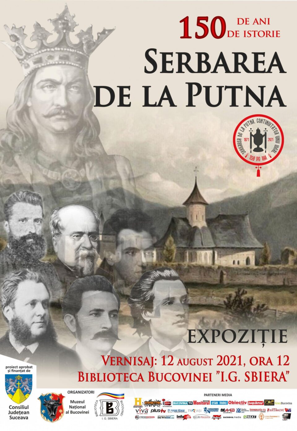„Serbarea de la Putna - 150 de ani de istorie” - expoziție foto-documentară, la Biblioteca Bucovinei „Serbarea de la Putna - 150 de ani de istorie” - expoziție foto-documentară, la Biblioteca Bucovinei