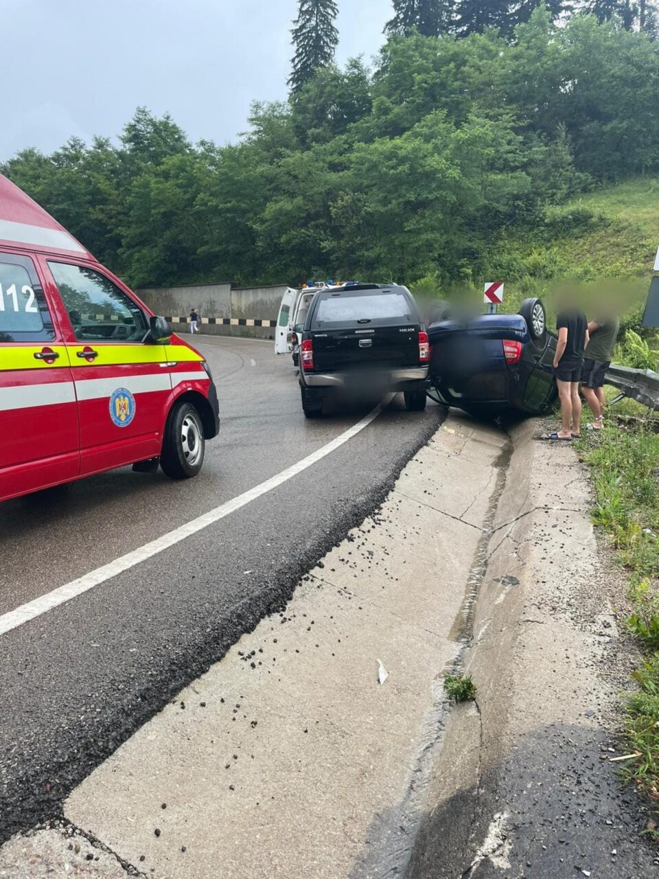 Accident pe Mestecăniș