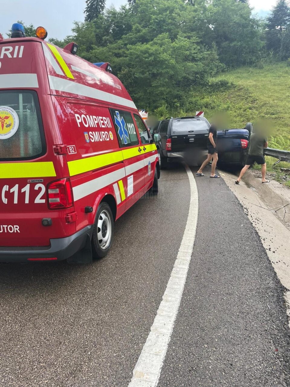 Accident pe Mestecăniș