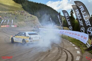 Spectaculoasă competiție de drift, în cadrul Campionatului Național, pe TransRarău, la o altitudine de peste 1500 de metri, în mijlocul naturii 10