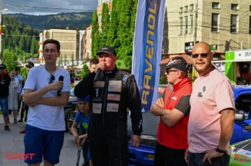 În Câmpulung Moldovenesc, piloții și mașinile de concurs au fost prezentați publicului pe platoul central 2
