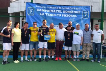 Sucevenii au câștigat etapa a patra din Campionatul României la tenis cu piciorul