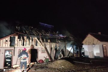incendiu cajvana