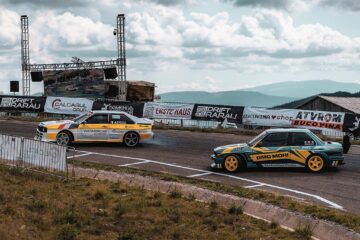 Spectacol cu sute de cai putere și mii de spectatori la etapa națională de drift de pe TransRarău
