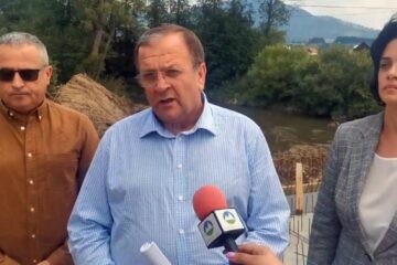 Gheorghe Flutur a inspectat lucrările la drumul Grădinița – Coșna, spre Bistrița-Năsăud