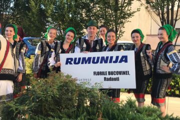 Ansamblul folcloric „Florile Bucovinei” din Rădăuți, apreciat la un festival internațional de folclor din Serbia