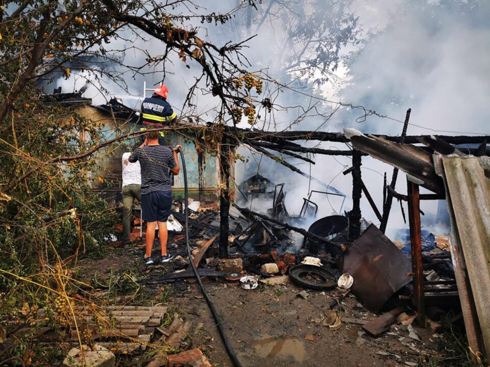 Incendiul de la Hănțești