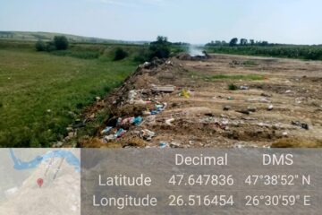 Primăria din Verești, amendată pentru deșeuri abandonate în câmp