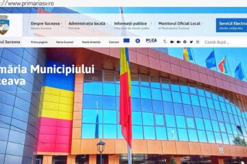 Site nou pentru Primăria Suceava, cu servicii electronice integrate