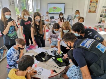 Peste 300 de copii au participat la cursurile Academiei Micilor Polițiști