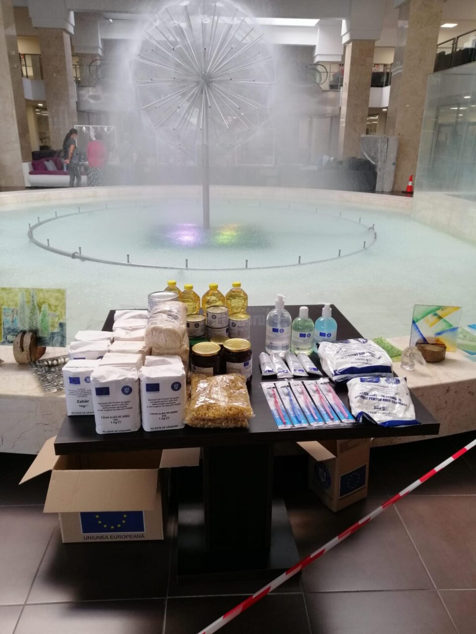 În municipiul Suceava au început să fie distribuite pachete cu produse de igienă și pachete cu produse alimentare, în cadrul Programului POAD 1
