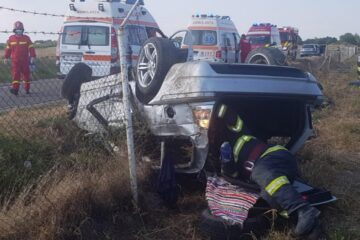 Cumplitul accident de circulație care a avut loc duminică după-amiază la intrarea în satul Dumbrava, comuna Cornu Luncii